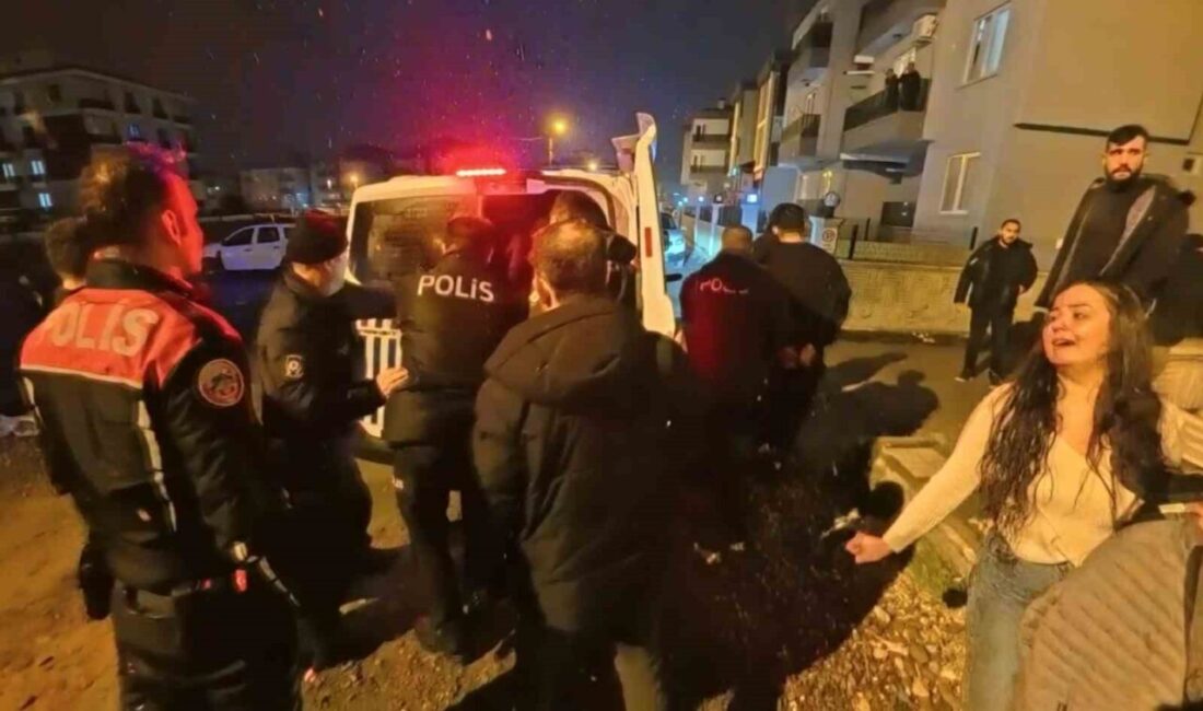 Aksaray’da gece meydana gelen bir olayda komşular arasında çıkan gürültü