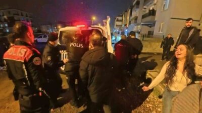 Aksaray’da gece meydana gelen bir olayda komşular arasında çıkan gürültü