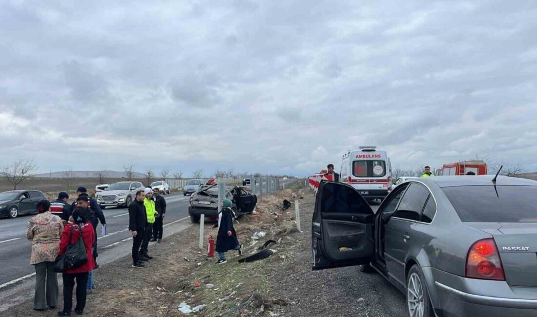 Konya’nın Karapınar ilçesinde meydana gelen trafik kazasında aynı aileden 4