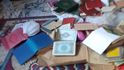 Adana’da bilinmeyen bir şahıs ya da kişiler, Abdioğlu Mahallesi’nde bulunan