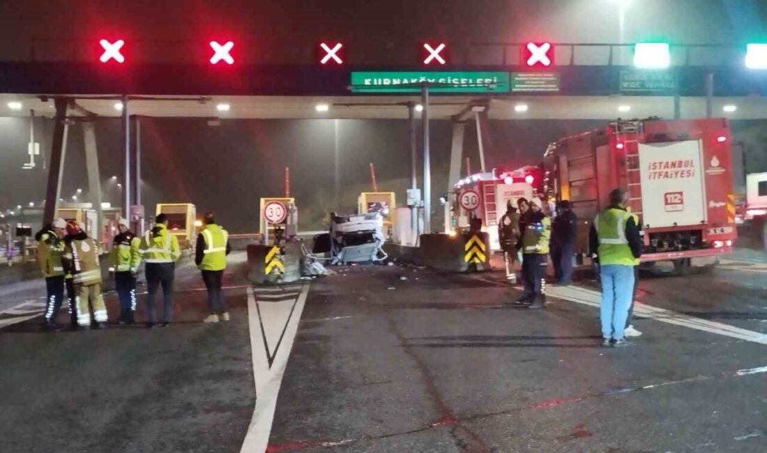 Pendik Kuzey Marmara Otoyolu Kurnaköy gişelerinde Ankara istikametine seyir halinde