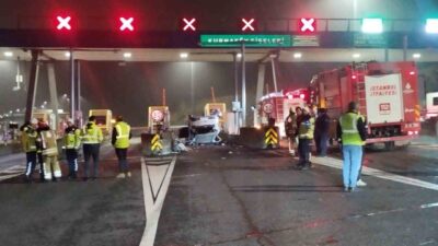 Pendik Kuzey Marmara Otoyolu Kurnaköy gişelerinde Ankara istikametine seyir halinde