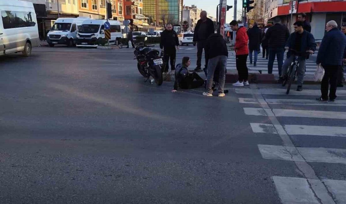 Lüleburgaz ilçesindeki bir kaza sonucunda motosiklet sürücüsü yaralandı. Çarpmaya dair