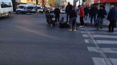 Lüleburgaz ilçesindeki bir kaza sonucunda motosiklet sürücüsü yaralandı. Çarpmaya dair