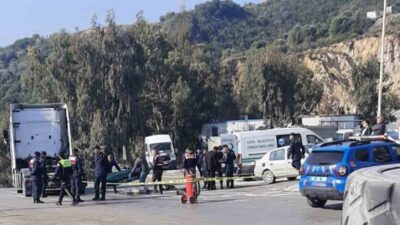 Aydın’ın Söke ilçesinde bir maden ocağı şantiyesinde yaşanan acı bir