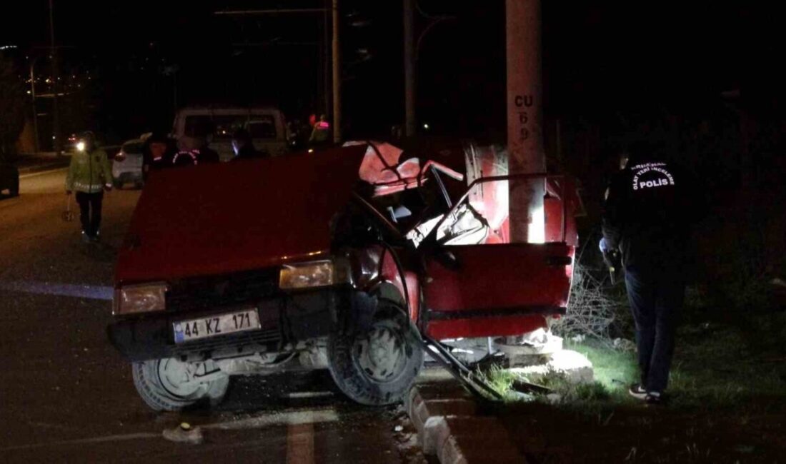 Malatya’da meydana gelen trafik kazasında üç araç karıştı, sonucunda yaralanan
