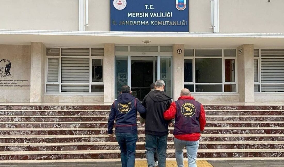 Mersin’de, 19 yıl 11 ay 13 gün hapis cezası bulunan