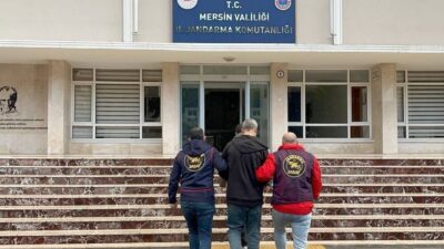 Mersin’de, 19 yıl 11 ay 13 gün hapis cezası bulunan