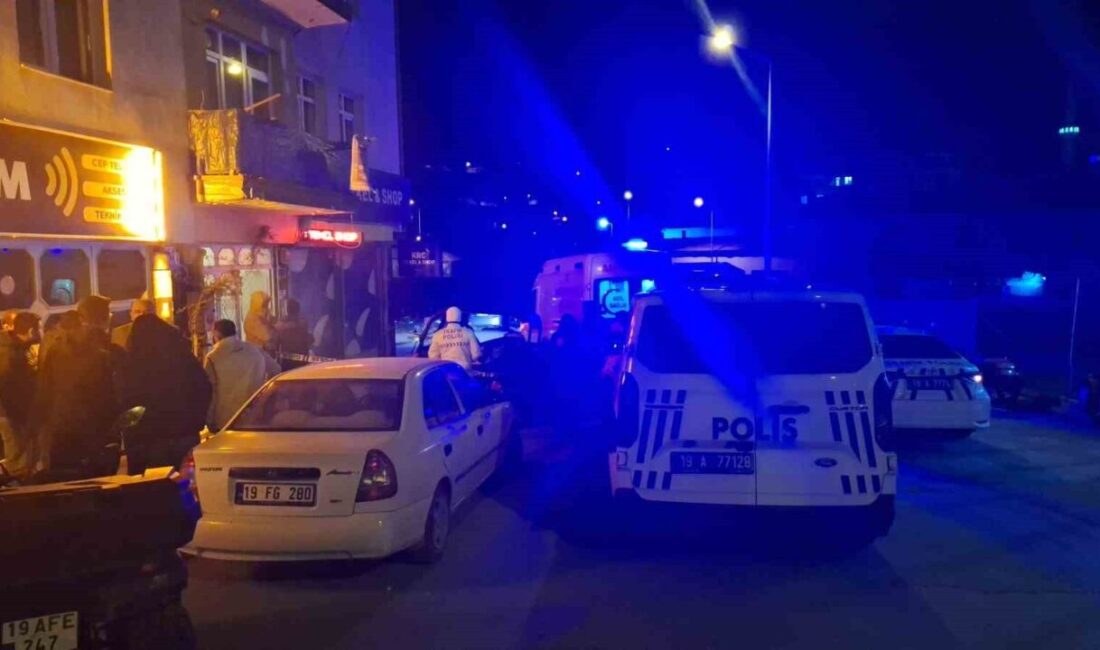 Çorum’un İskilip ilçesinde bulunan bir apartmanın 3. katında yaşanan acı