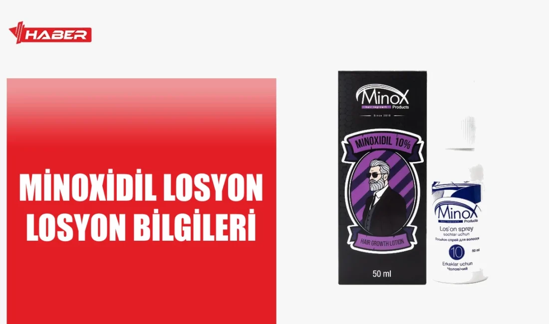 Minoxidil losyonu nedir, saç dökülmesine karşı nasıl kullanılır, yan etkileri