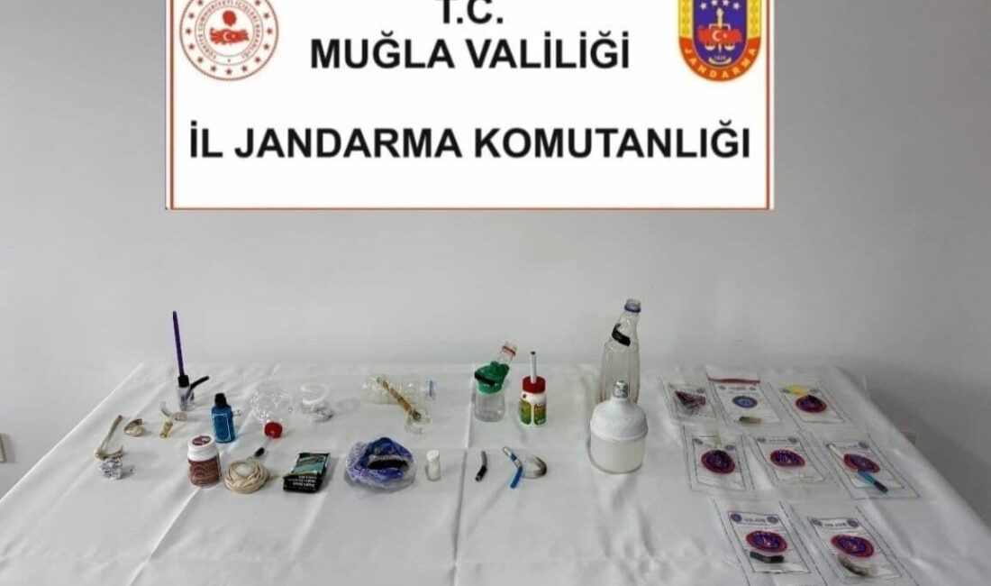 Muğla İl Jandarma Komutanlığı, 23-29 Mart 2026 tarihleri arasında uyuşturucuyla
