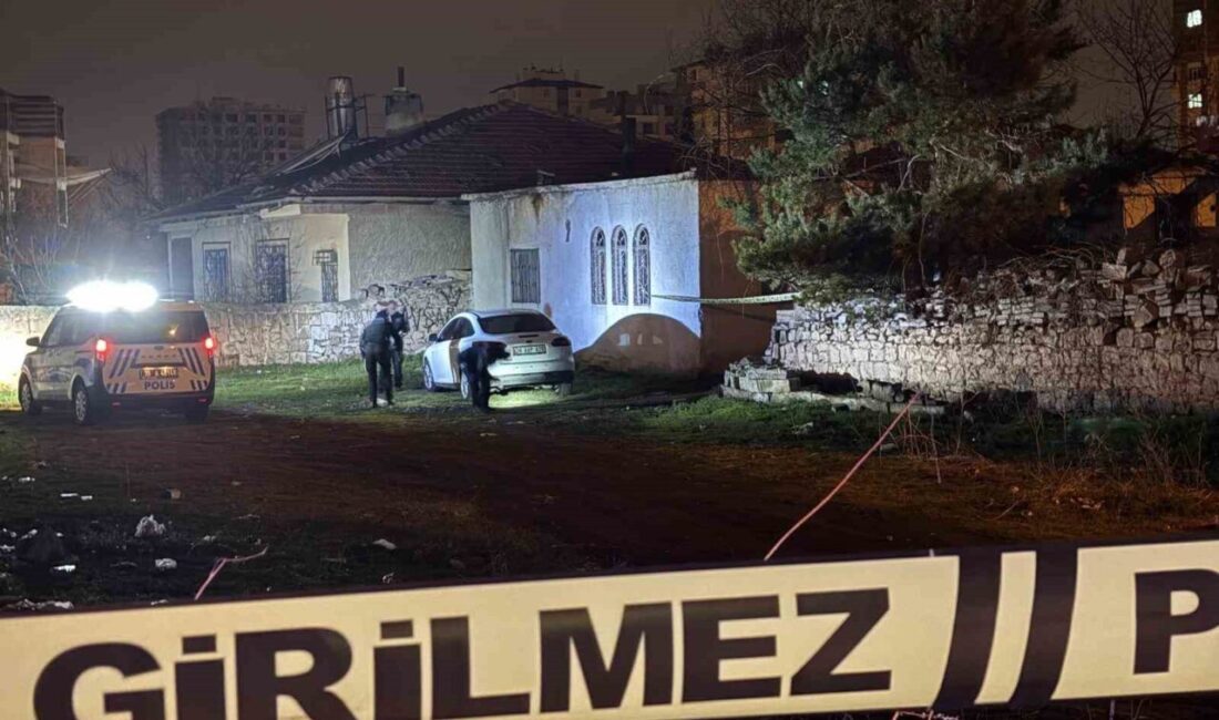 Kayseri’nin Melikgazi ilçesinde tek başına yaşanan silahlı kavgada bir kişi