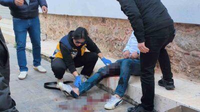 Antalya’da, Kaleiçi Selçuk Mahallesi Ömer Reis Çıkmazı’nda çekilen bir video