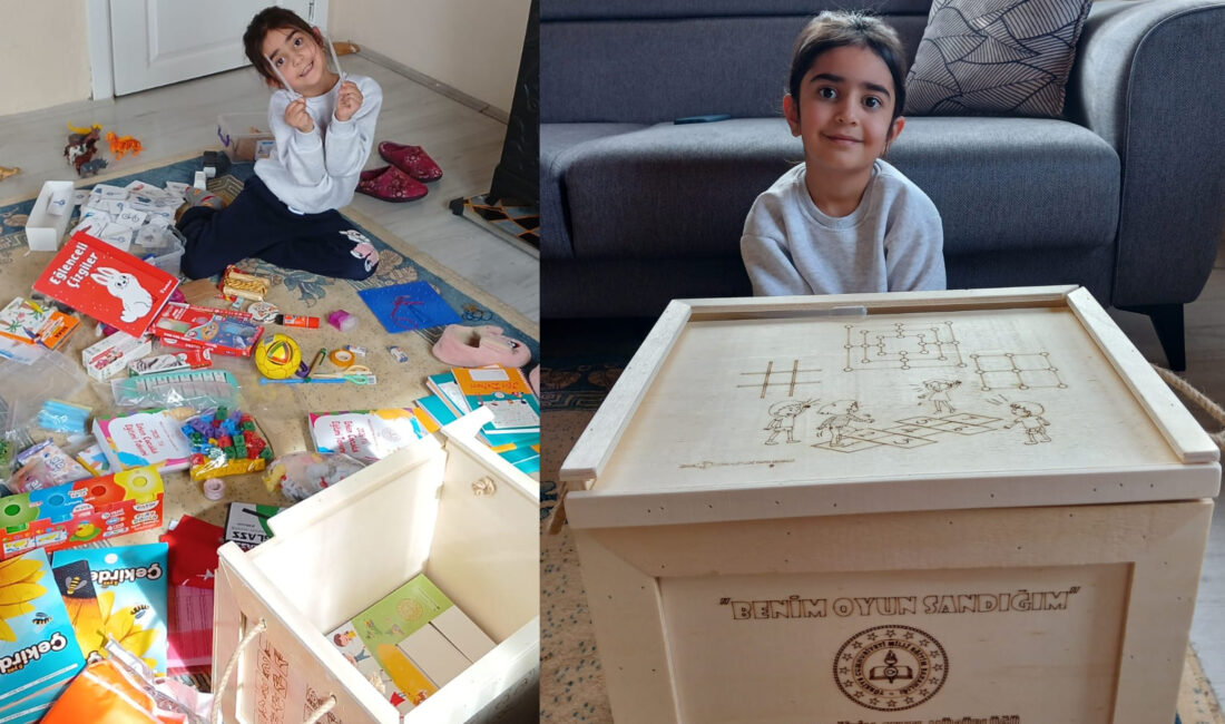 ​Kırşehir’in Çiçekdağı ilçesine bağlı İbikli Köyü’nde yaşayan minik Amine’nin okul