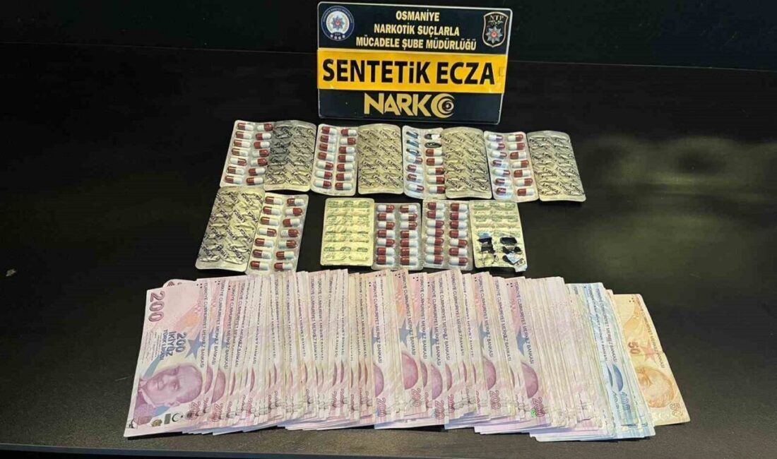 Osmaniye’de, son bir ay içerisinde narkotik ekipleri tarafından gerçekleştirilen operasyonlarda