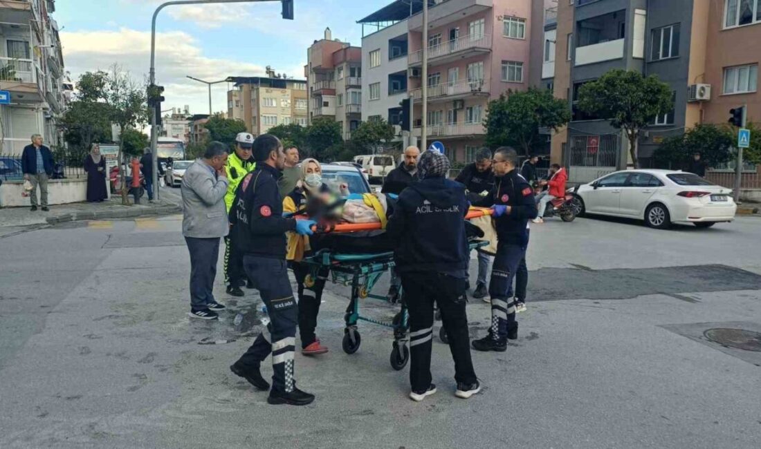 Aydın’ın Efeler ilçesinde meydana gelen trafik kazasında, biri çocuk 2