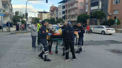 Aydın’ın Efeler ilçesinde meydana gelen trafik kazasında, biri çocuk 2