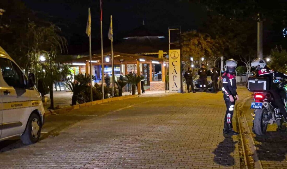 Adana’da meydana gelen üzücü olayda, bir restoranda tanıdık iki kişi