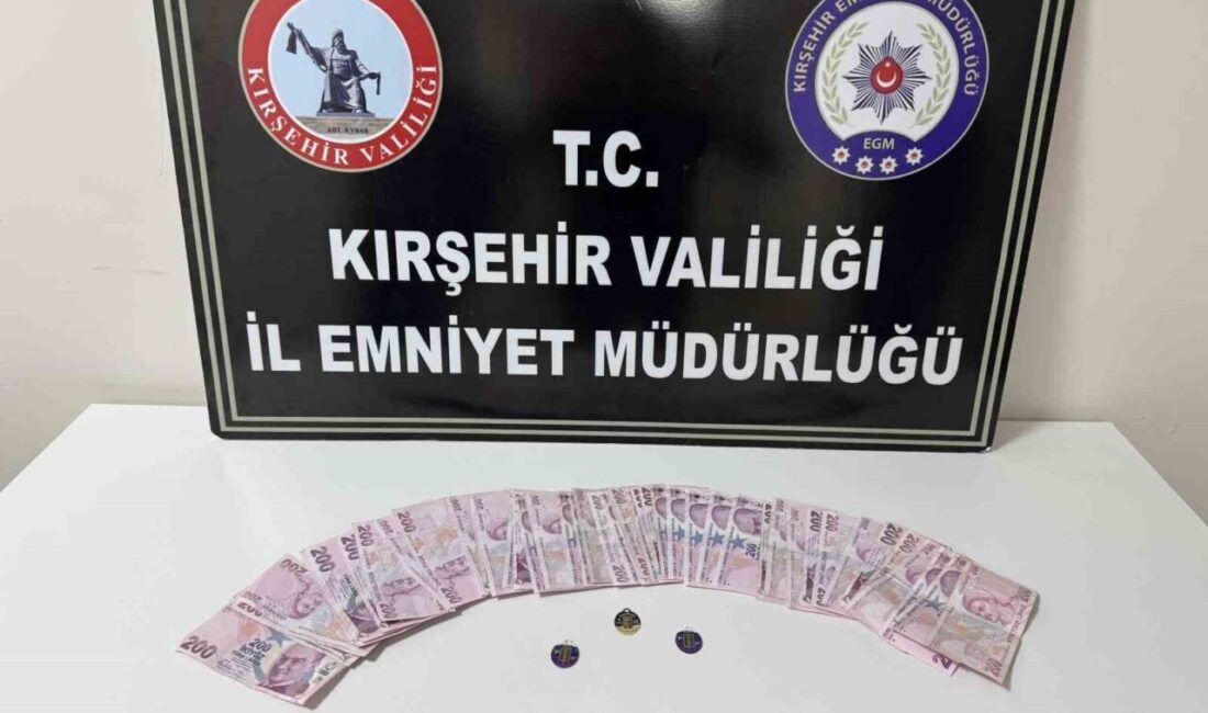 Kırşehir ilinde polis ekipleri tarafından yapılan operasyonda, sahte altın bozduran