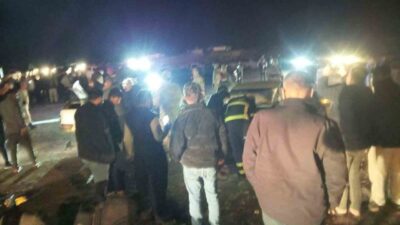 Şanlıurfa’nın Akçakale ilçesinde meydana gelen trafik kazasında, iki aracın çarpışması
