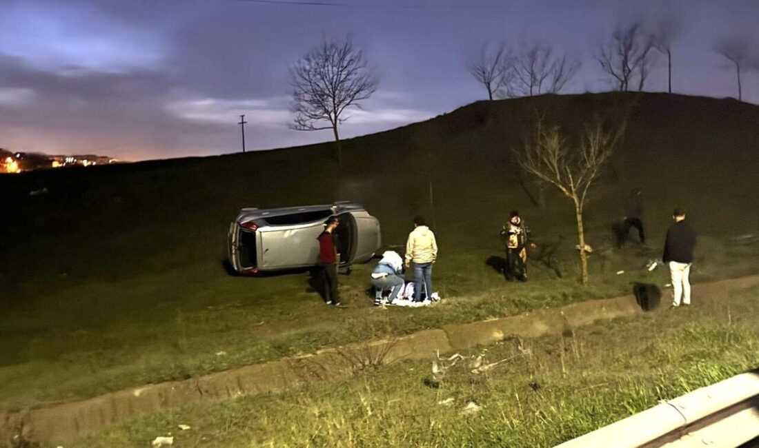 Çorlu ilçesinde meydana gelen trafik kazasında alkollü bir sürücünün kontrolündeki