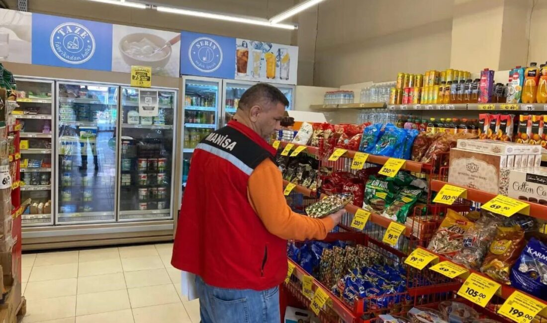 Sarıgöl ilçesinde Ramazan ayı süresince vatandaşların güvenilir ve sağlıklı gıdalara