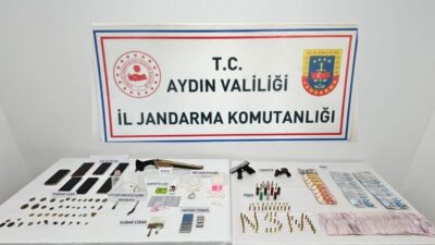 Söke ilçesinde düzenlenen operasyonda uyuşturucu ve tarihi eserler ele geçirildi.
