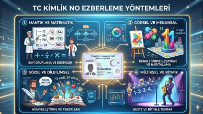 TC kimlik no ezberleme zeka türleri, sosyal medya fenomeni, bilimsel