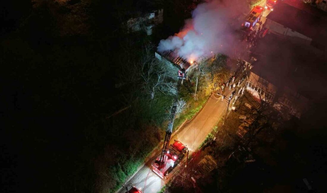 Kocaeli’nin İzmit ilçesinde meydana gelen yangında, 71 yaşındaki bir adam