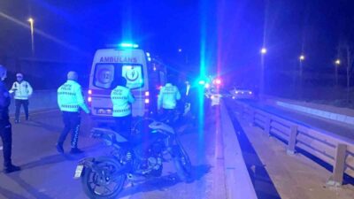 Çorlu’da meydana gelen trafik kazasında iki motosiklet çarpıştı ve üç