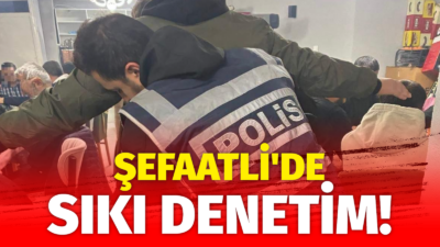 Şefaatli İlçe Emniyet Müdürlüğü ekipleri, NARVAS Narko Alan Yurtlar ve