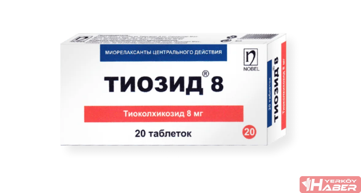 Thiocolchicoside ilaç görseli