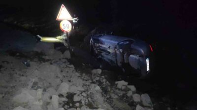 Trabzon’un Ortahisar ve Araklı ilçelerinde meydana gelen trafik kazalarında 1