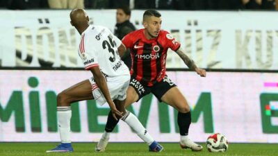 Süper Lig’in 26. haftasında Gençlerbirliği, sahasında Beşiktaş’a 2-0 yenilerek mağlup