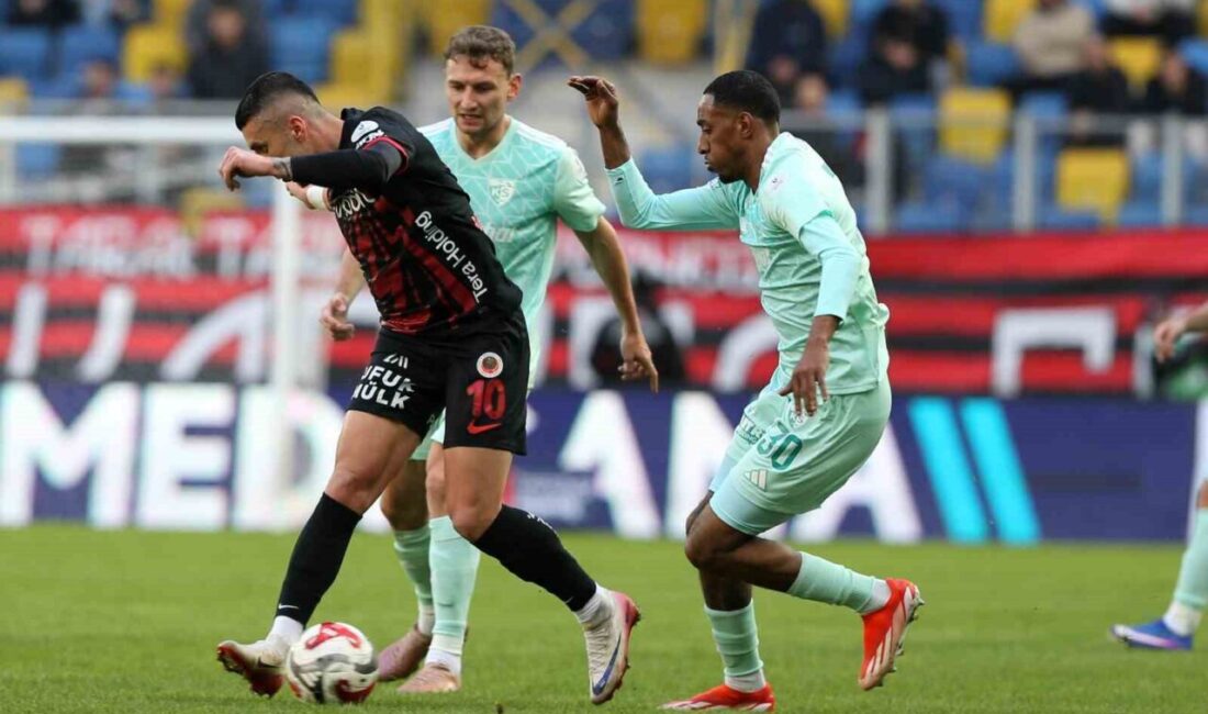 Süper Lig’in 24. haftasında Gençlerbirliği ile Kayserispor arasındaki maçta ilk