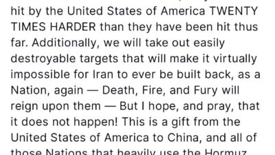 ABD Başkanı Donald Trump, İran’a yönelik sert açıklamalarda bulundu. Trump,