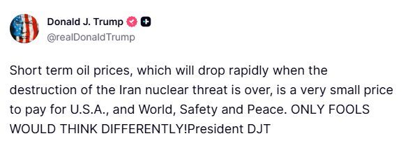 Amerika Birleşik Devletleri Başkanı Donald Trump, İran ile yaşanan savaş