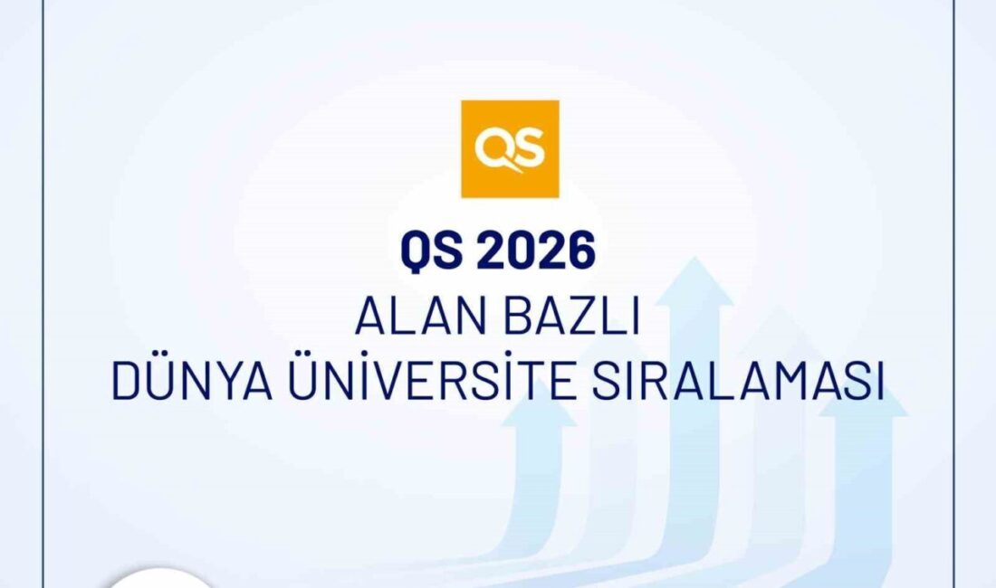 Quacquarelli Symonds (QS) tarafından açıklanan 2026 Alan Bazlı Dünya Üniversite