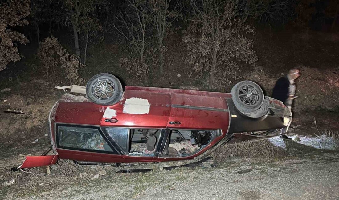 Uşak’ta meydana gelen trafik kazasında 2’si çocuk 5 kişi yaralandı