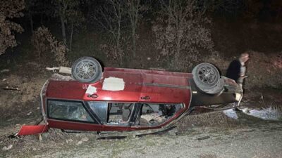 Uşak’ta meydana gelen trafik kazasında 2’si çocuk 5 kişi yaralandı