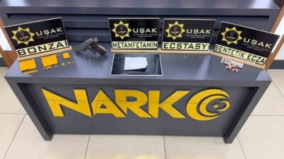 Uşak kentinde gerçekleştirilen uyuşturucu operasyonlarında yakalanan 3 şüpheli, mahkeme tarafından