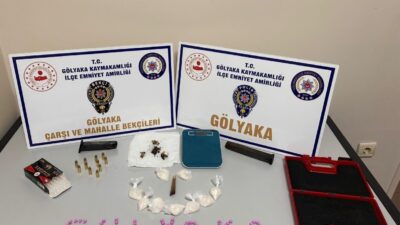 Gölyaka ilçesinde uyuşturucu ticareti yapan bir şüpheli, Düzce Cumhuriyet Başsavcılığı’nın