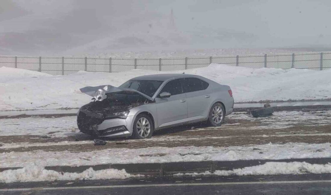 Van’da Güzeldere Tüneli çıkışında Başkale Kaymakamı’nın içinde bulunduğu araç kaza