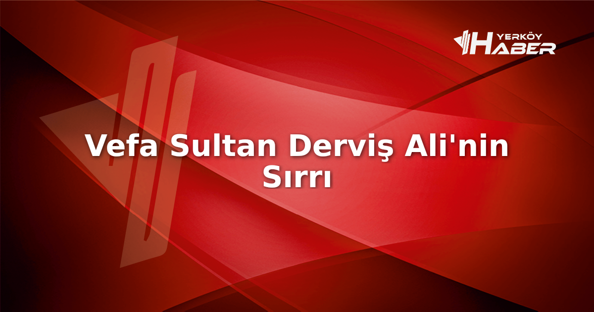 Vefa Sultan dizisinin gizemli karakteri Derviş Ali'yi ve Mustafa Halezeroğlu'nun