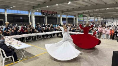 Çanakkale’nin Yenice ilçesinde düzenlenen gençlik şöleni ve iftar programında yüzlerce