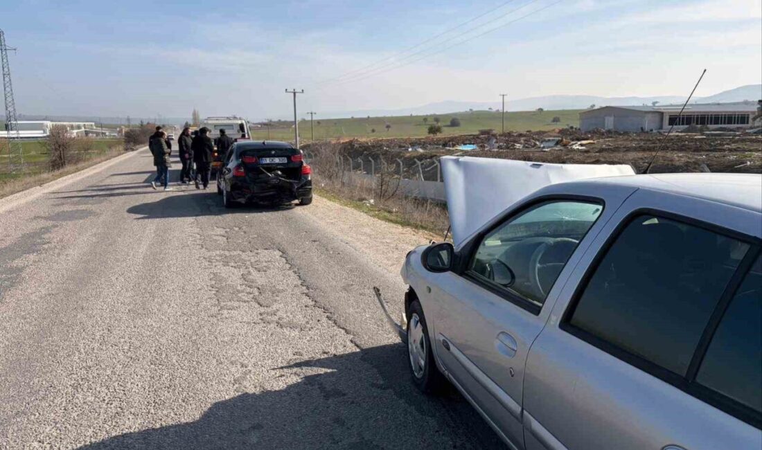 Bilecik’in Bozüyük ilçesine bağlı Dodurga beldesinde meydana gelen trafik kazasında