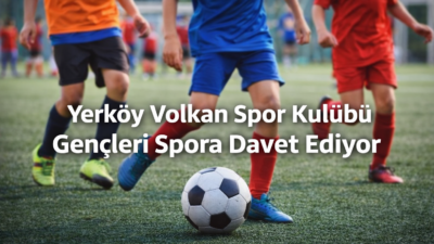 Yerköy’de faaliyet gösteren Volkan Spor Kulübü, gençleri kötü alışkanlıklardan uzak