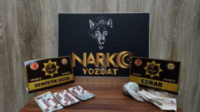 Yerköy’de narkotik ekiplerinin yürüttüğü müşterek çalışma sonuç verdi. Yerköy Narkotik