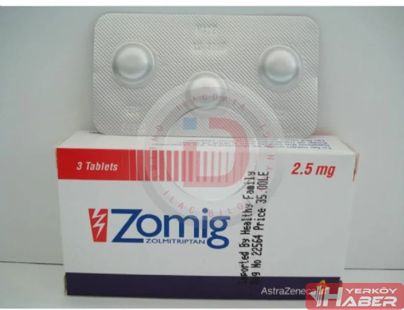 Zomig ilaç görseli