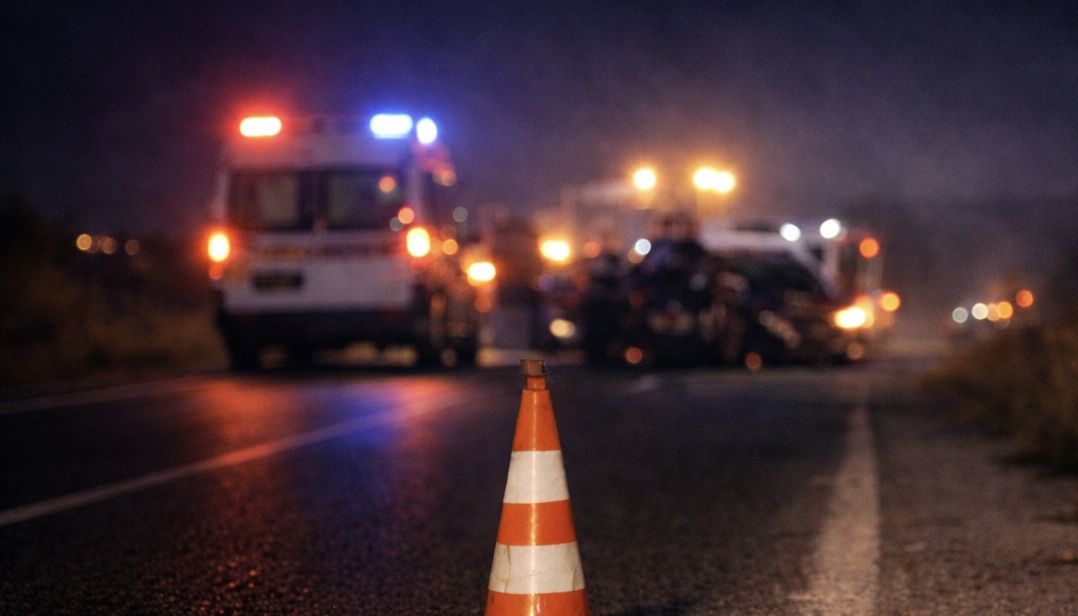 Kırşehir’de Çiçekdağı yolu üzerinde meydana gelen trafik kazasında 6 kişi
